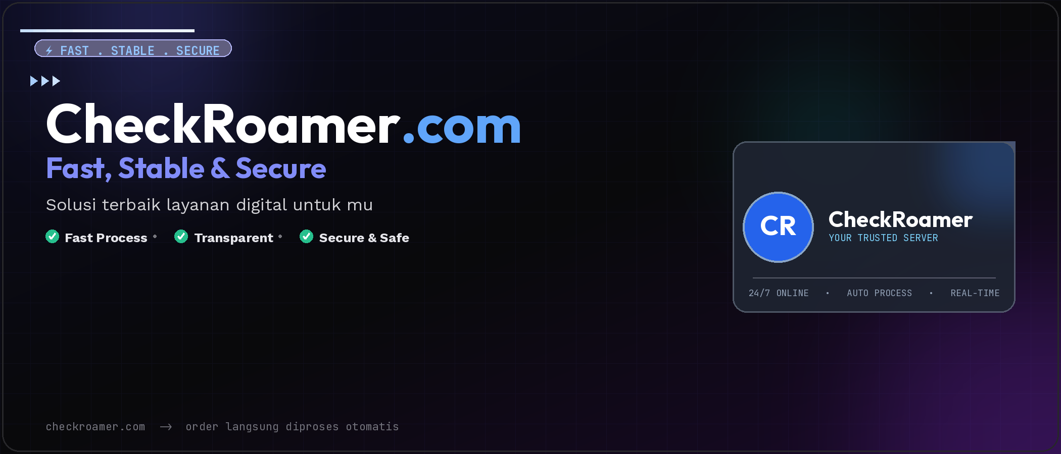Checkroamer banner